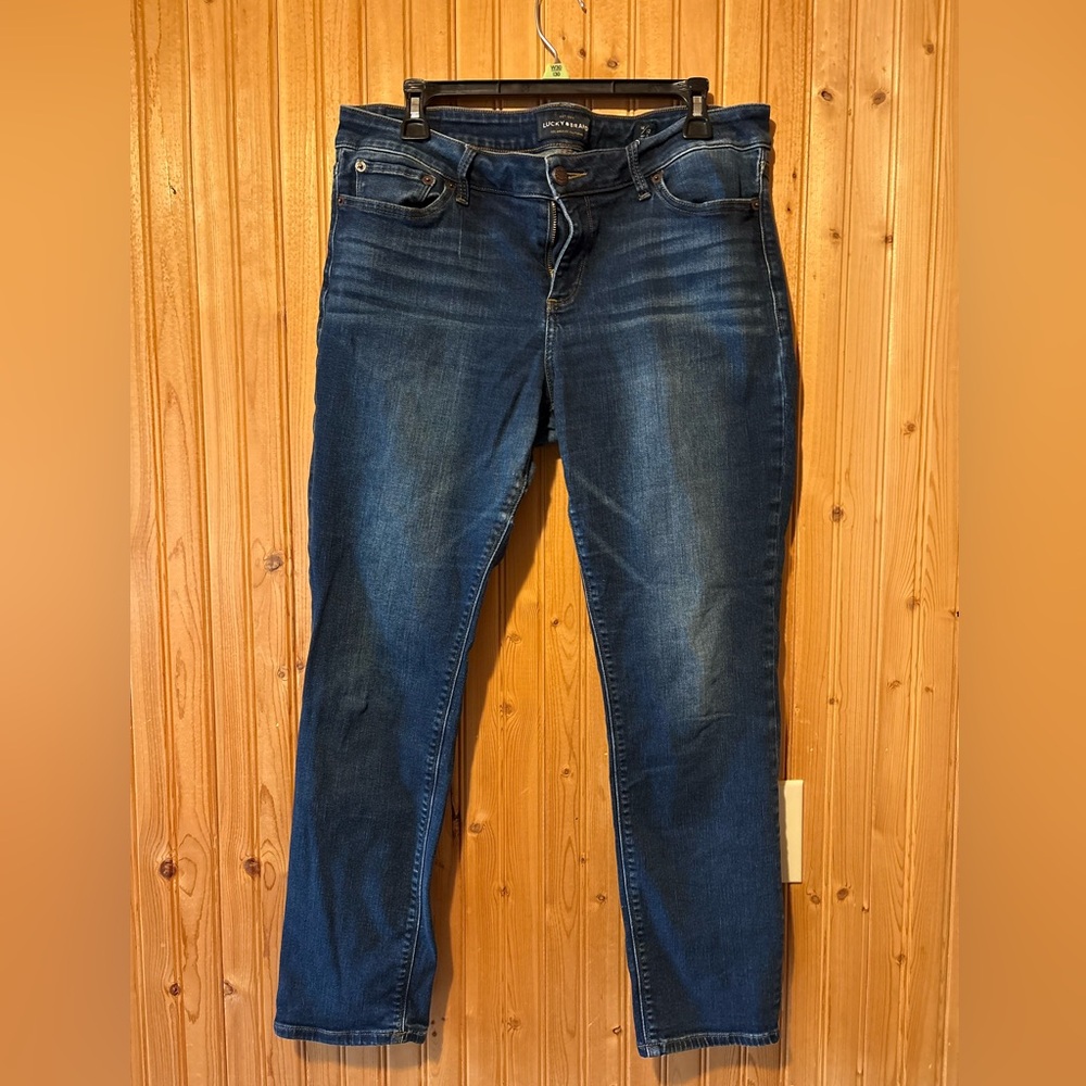 Lucky Brand Lolita Skinny Ankle Dark Wash Denim Jeans